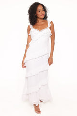 Virginia Maxi Dress - White