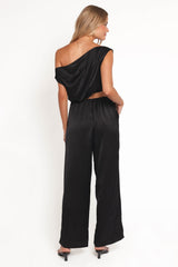 India Pant Set - Black