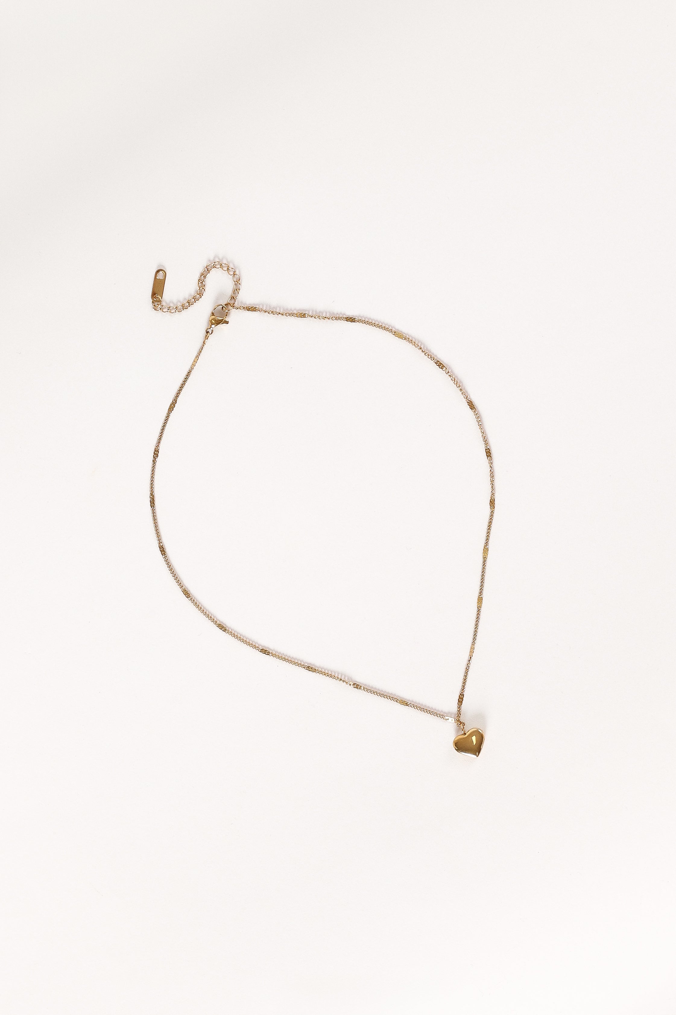 Fay Heart Shaped Necklace - Gold