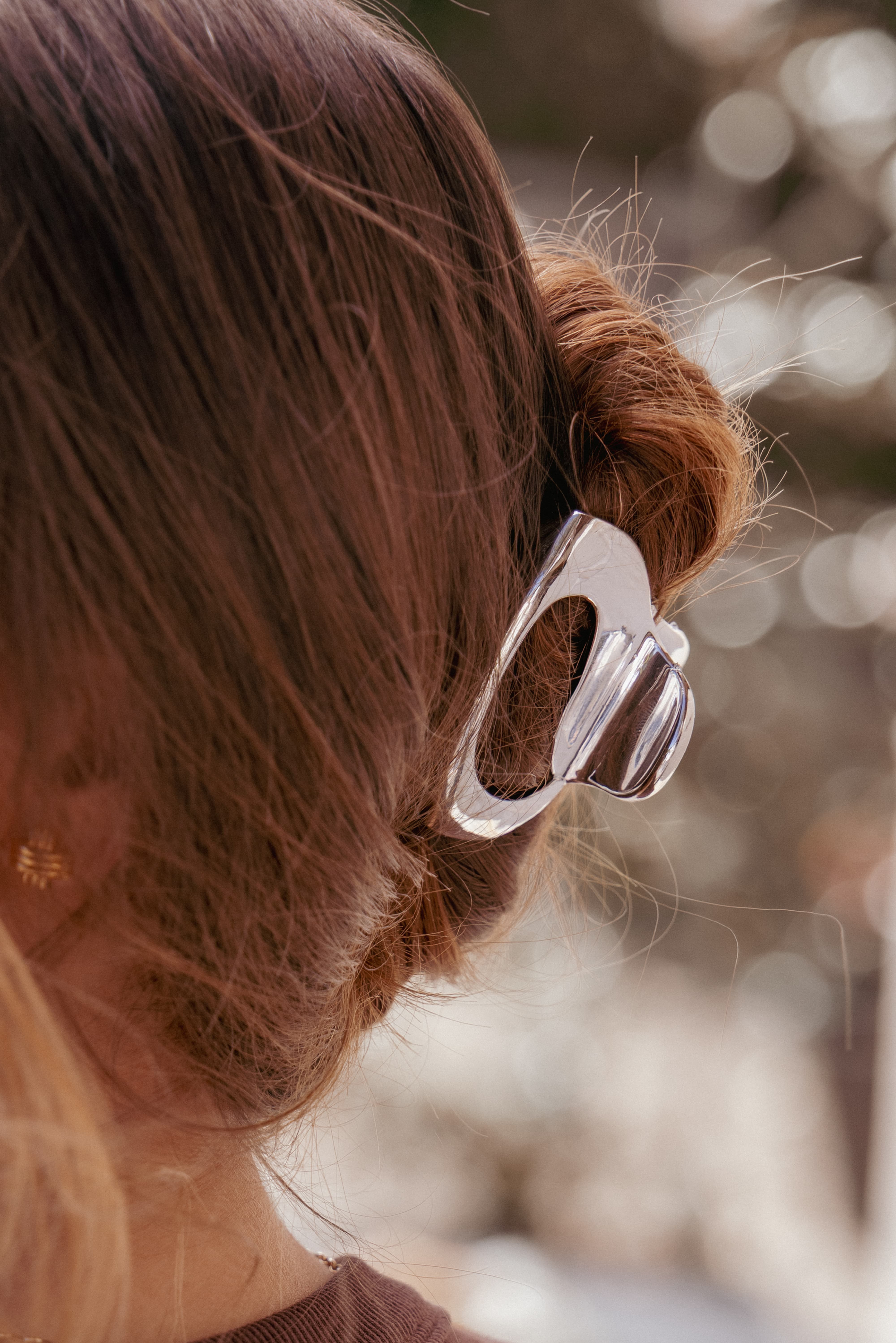 Ramona Hairclip - Silver