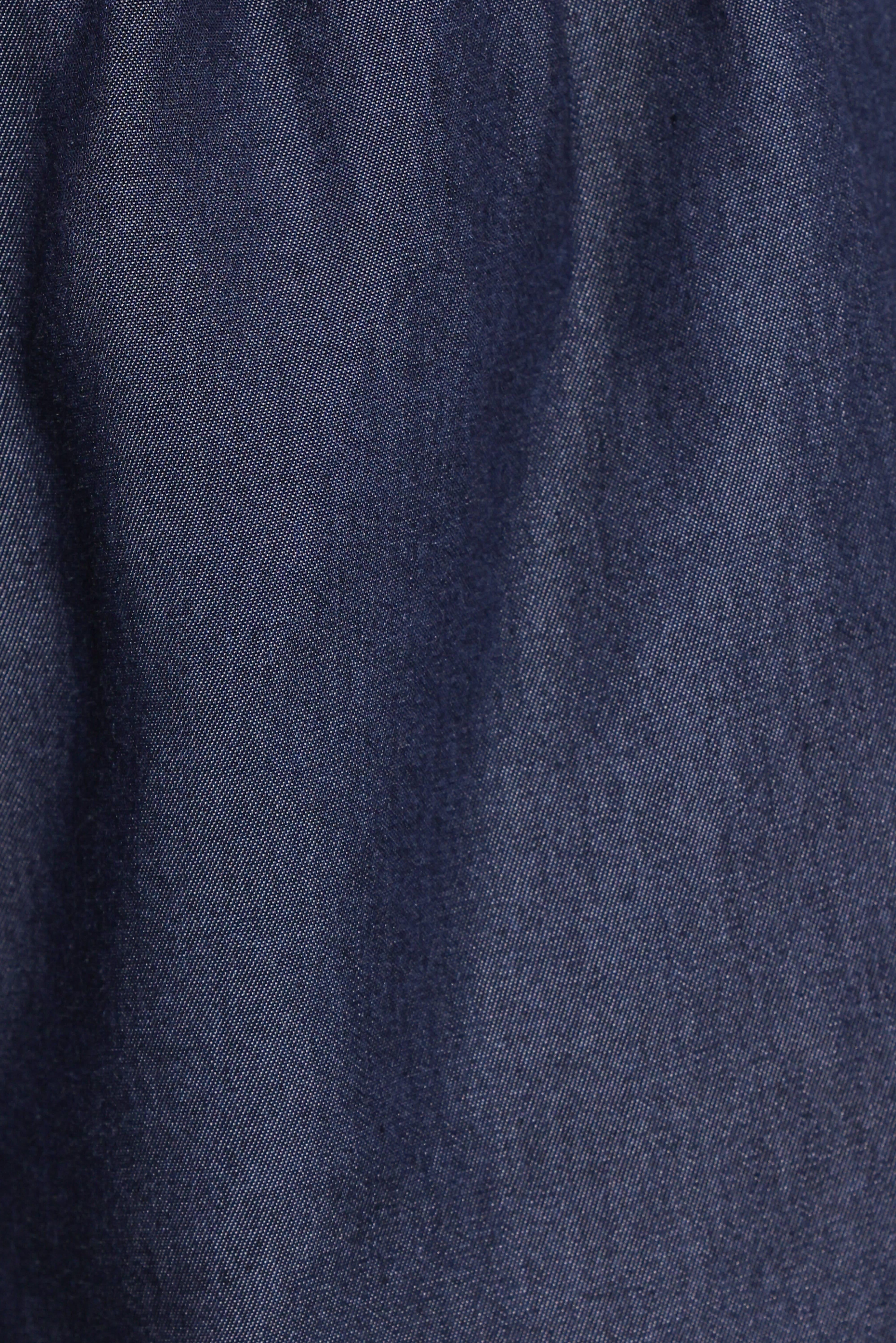 Aaliyah Chambray Shorts - Dark Wash