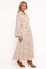 Lincoln Long Sleeve Maxi Dress - Floral