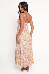 Salaca Maxi Dress - Pink/Orange