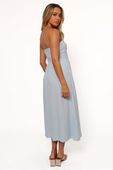 Tanner Midi Dress - Light Blue