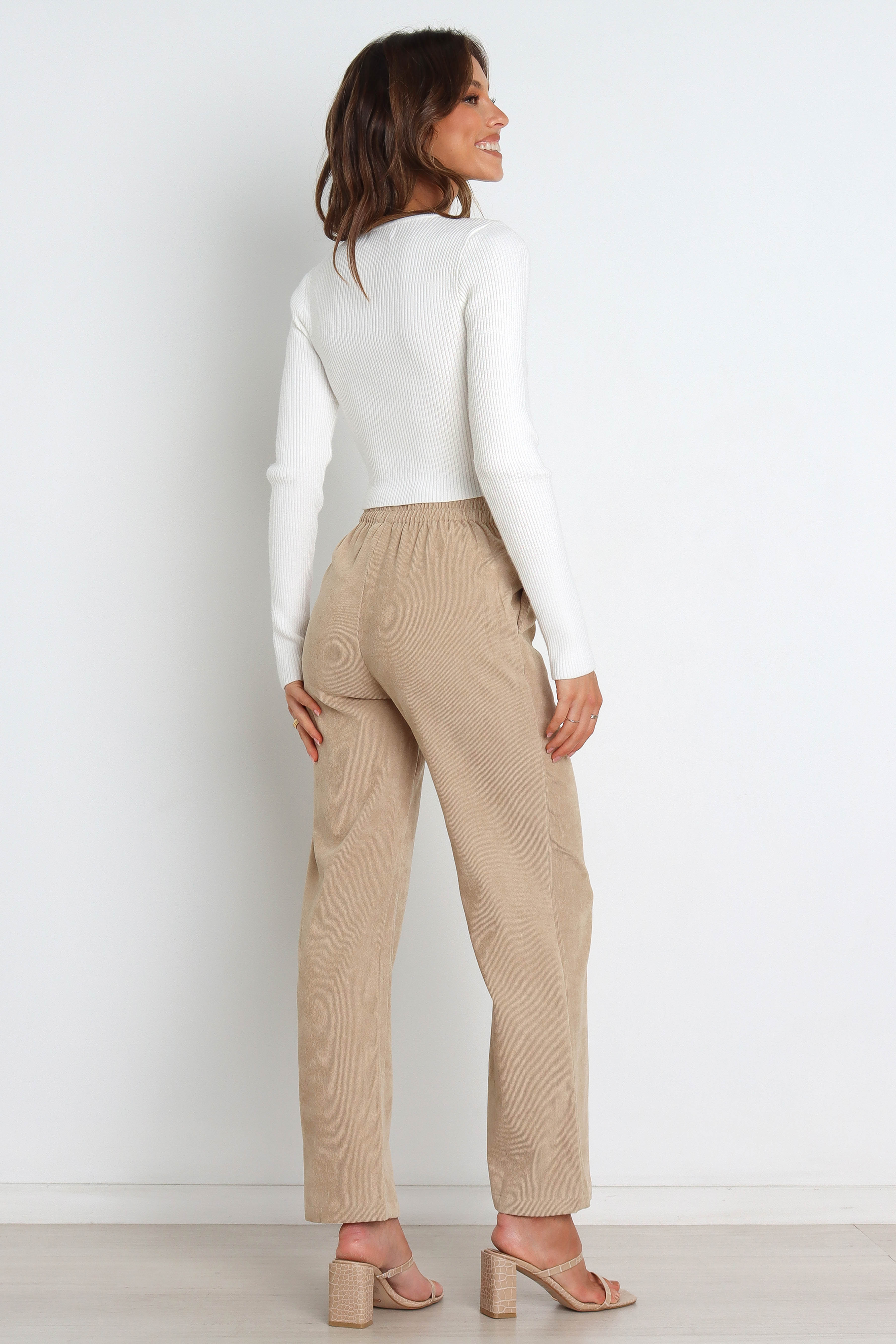 Provence Knit Sweater - White