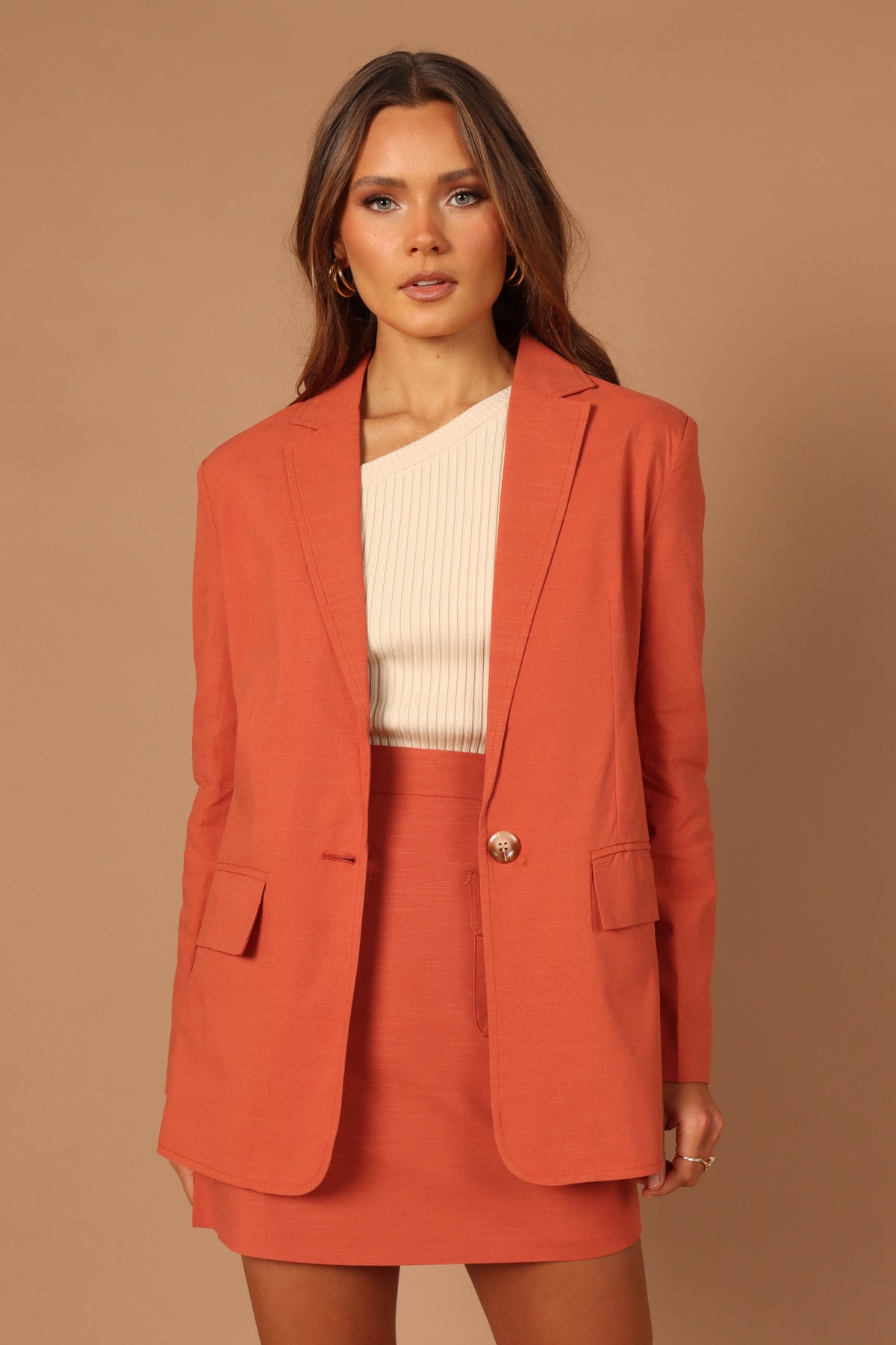 Manhattan Blazer - Rust