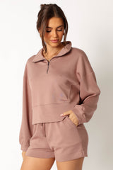 Paula Oversized Sweat Set - Mocha