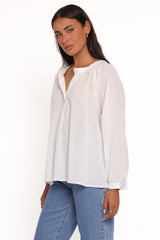 Irisa Shirt - White