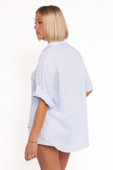 Shelley Short Sleeve Shirt - Pale Blue