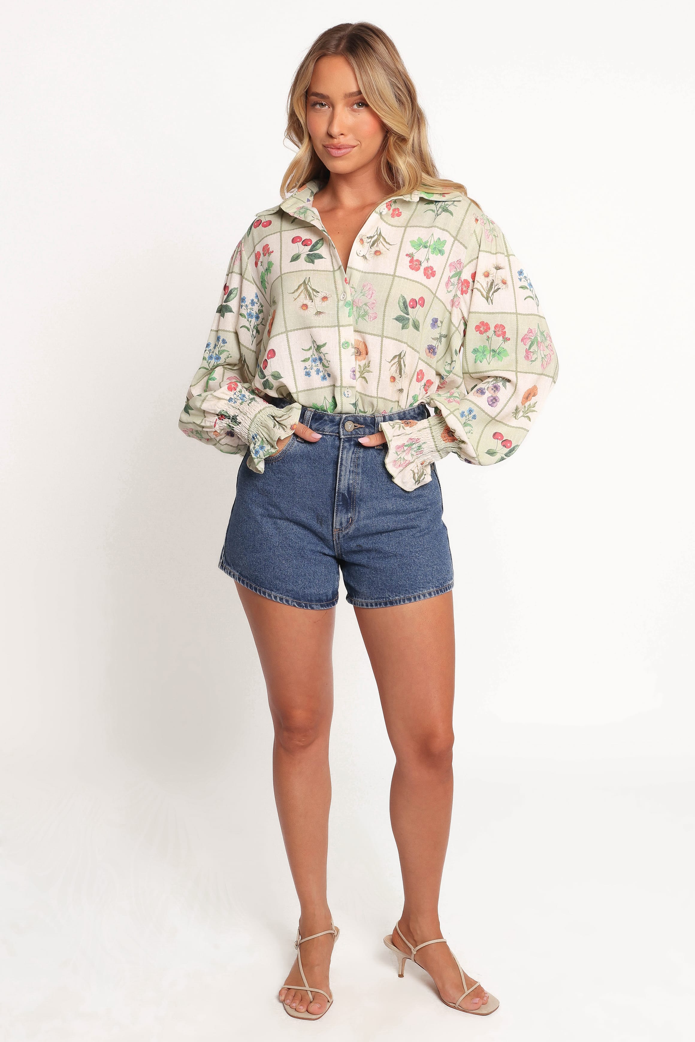 Tomi Long Sleeve Shirt - Flower Market
